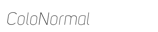 ColoNormal