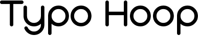 Typo Hoop