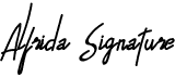 Alfrida Signature