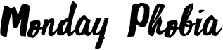 Monday Phobia