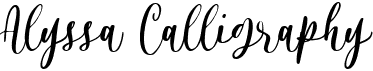 Alyssa Calligraphy
