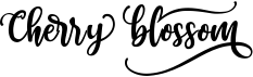Cherry Blossom Script