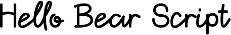 Hello Bear Script
