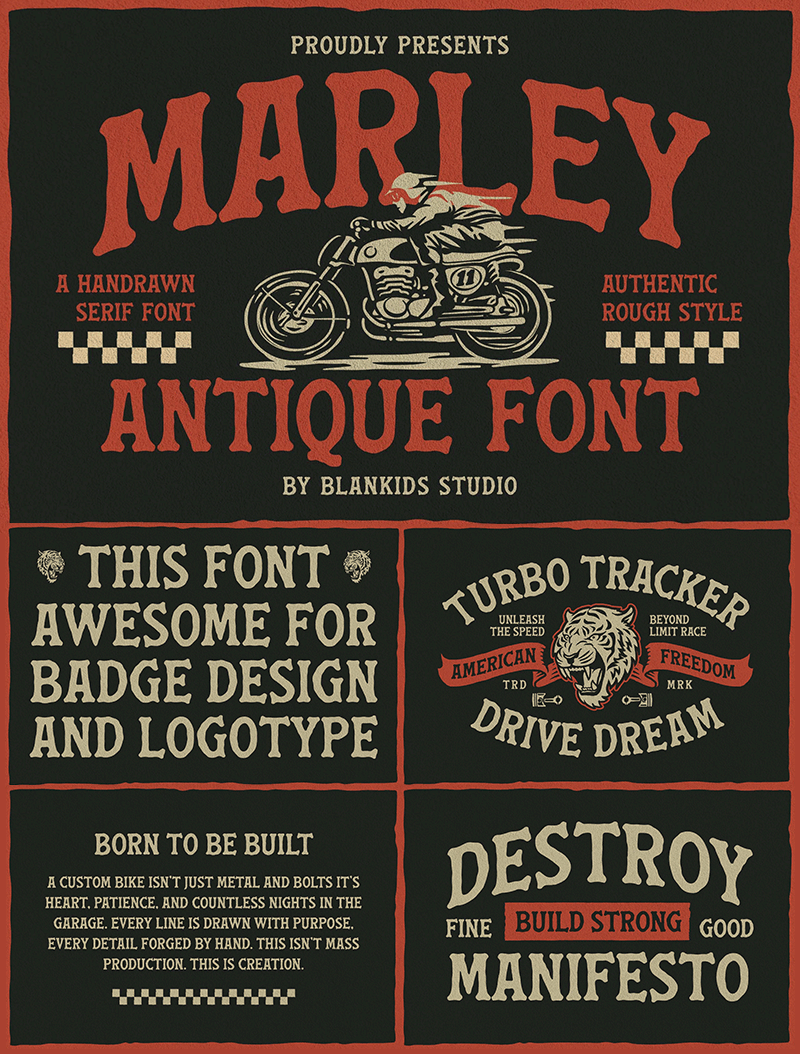 Marley Antique illustration