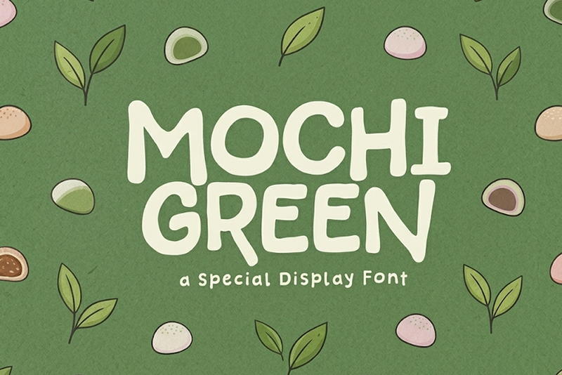Mochi Green illustration