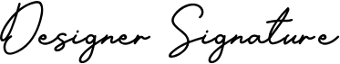 Designer Signature