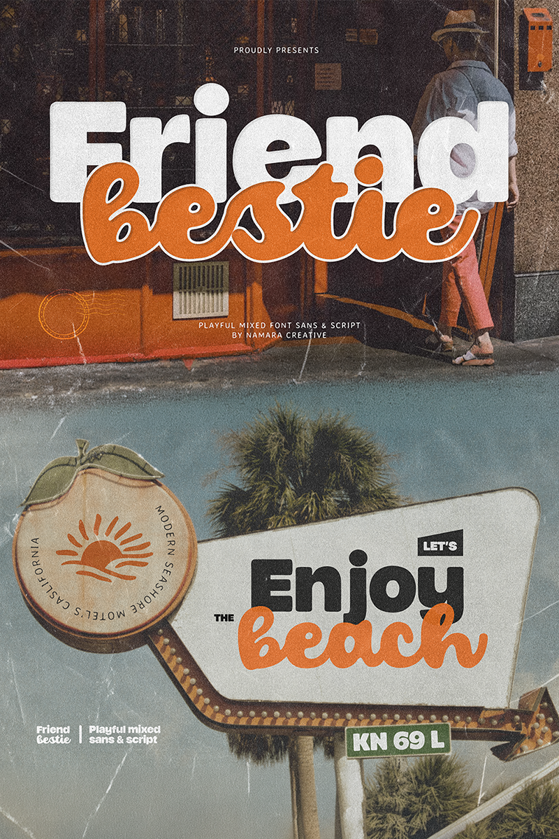Friend Bestie illustration
