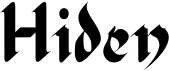 Hiden