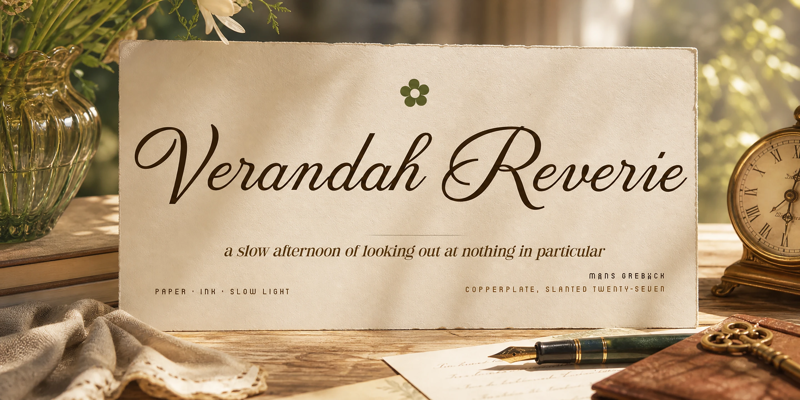 Verandah Reverie illustration