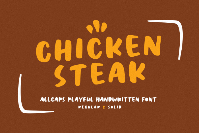 Chicken Steak illustration