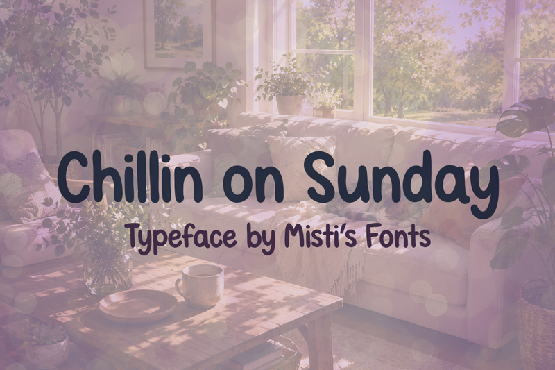 Chillin on Sunday illustration