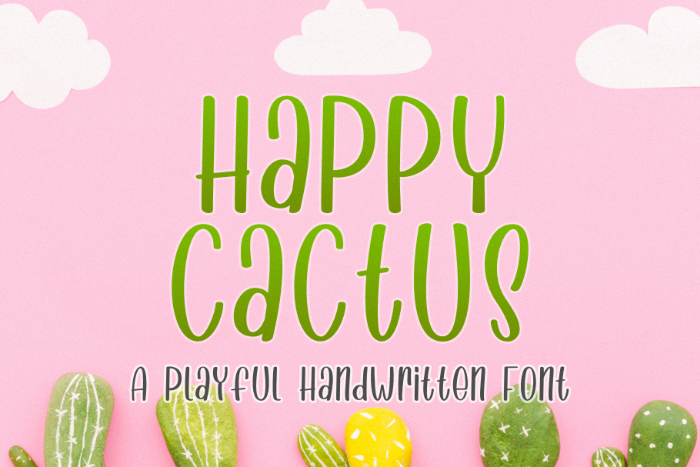 Happy Cactus illustration
