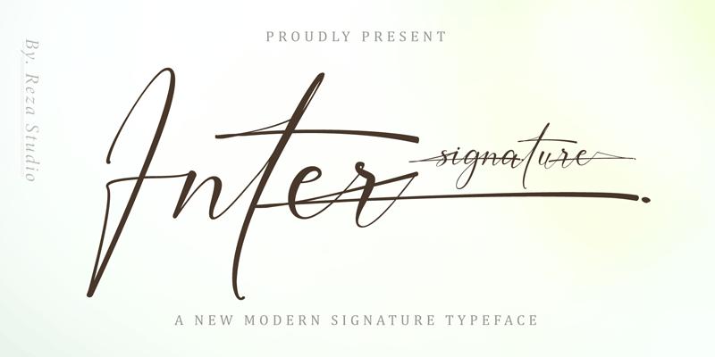 Inter Signature illustration