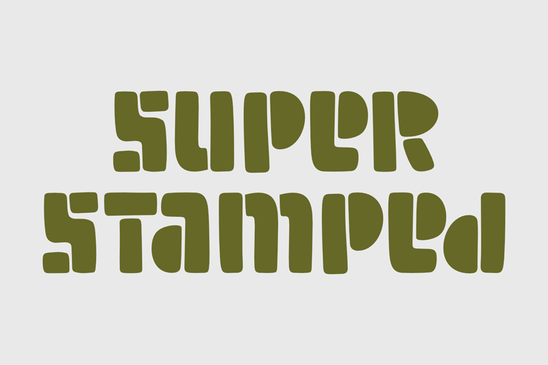 Super Stamped illustration