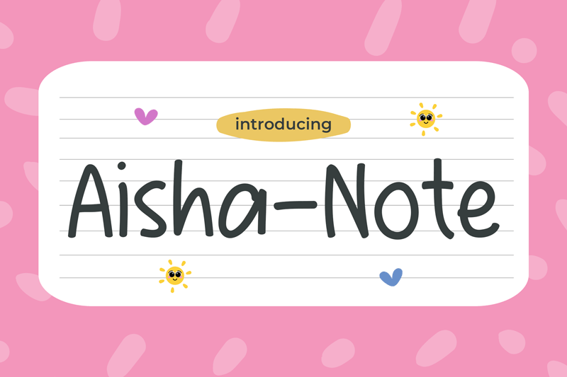 Aisha Note illustration