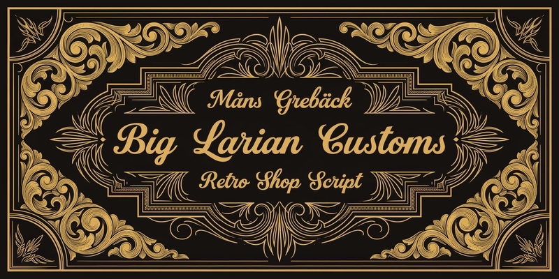 Big Larian Customs illustration