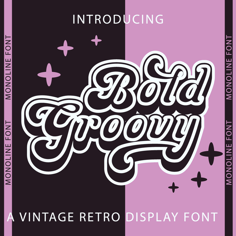 Bold Groovy illustration