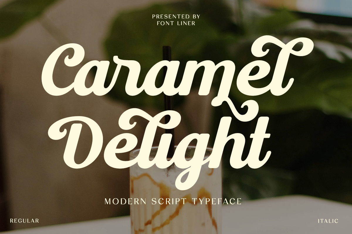 Caramel Delight DEMO illustration