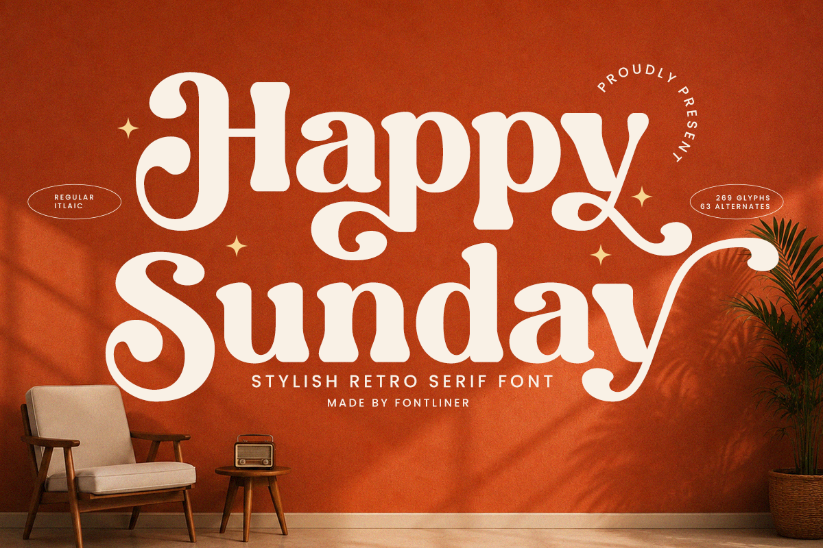 Happy Sunday illustration