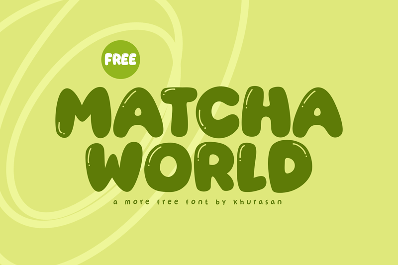 Matcha World illustration