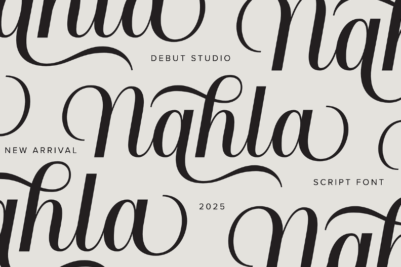 Nahla Script illustration