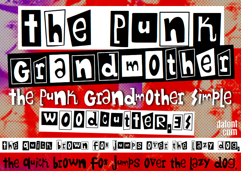 The Punk Grandmother illustration
