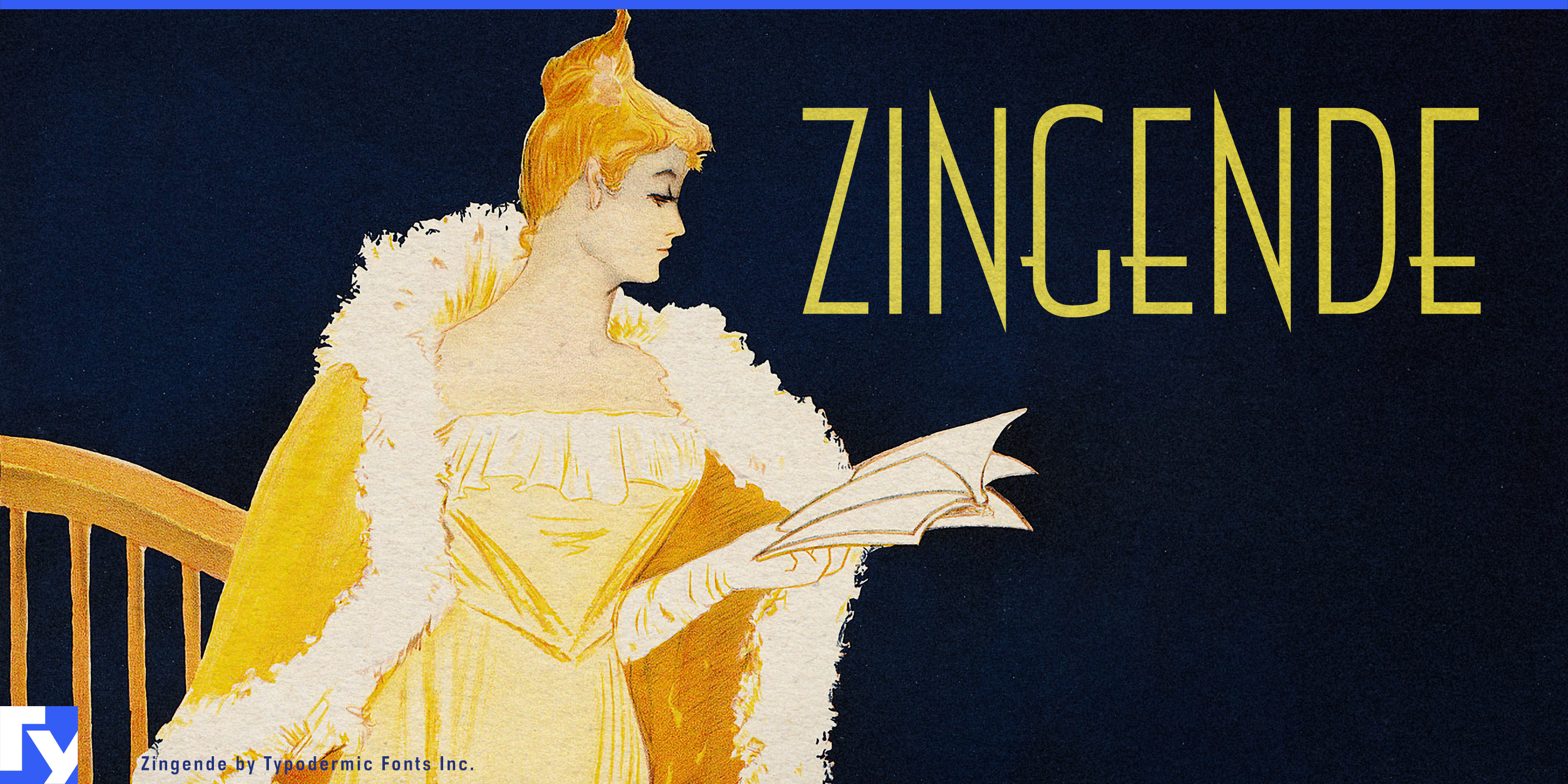 Zingende illustration