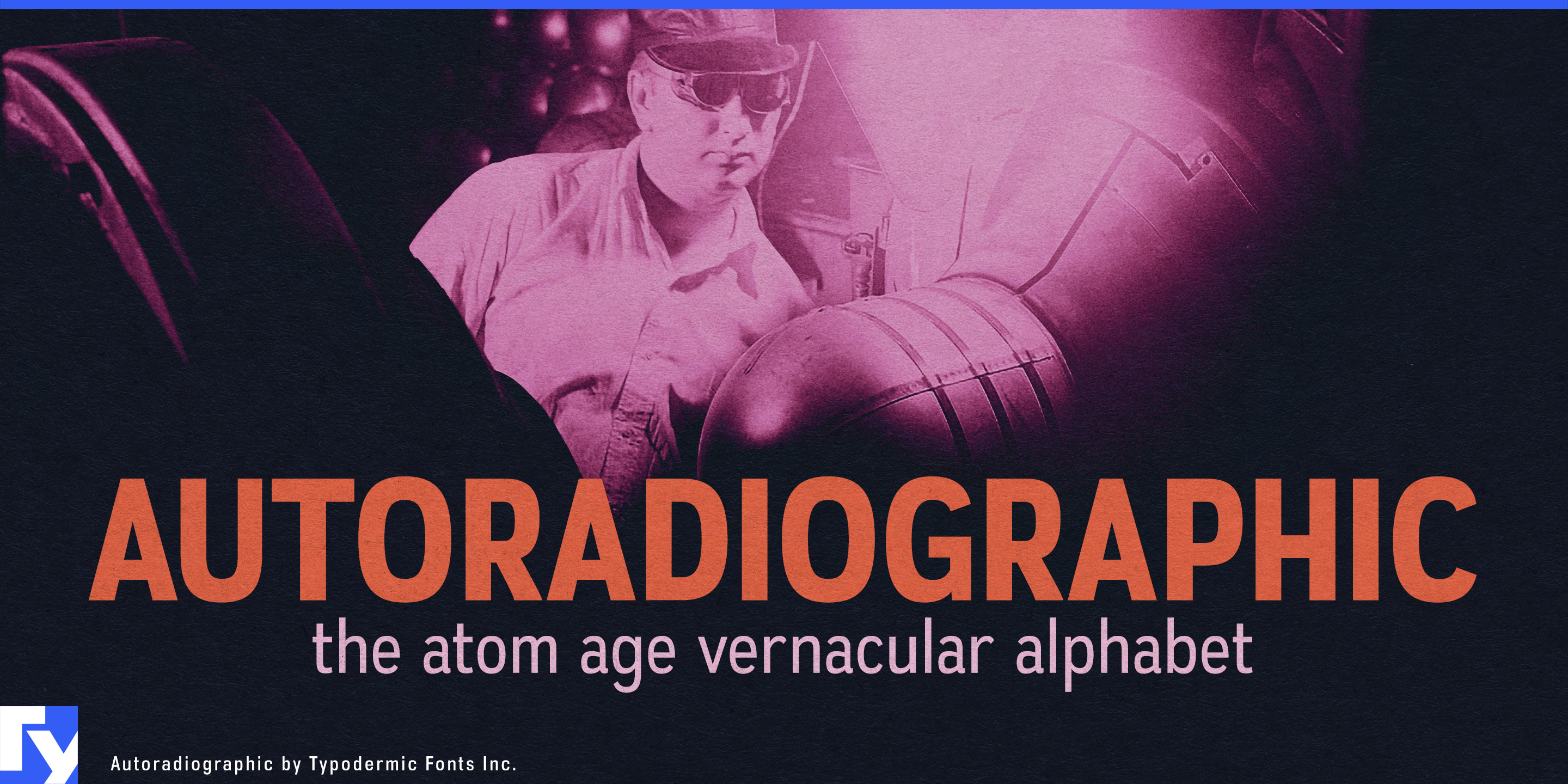 Autoradiographic illustration