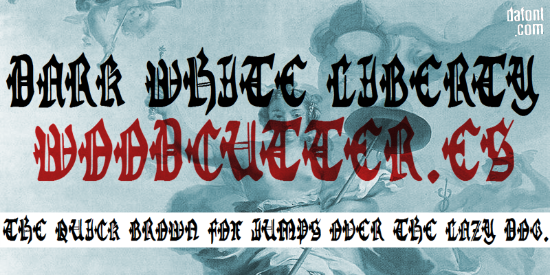 Dark White Liberty illustration