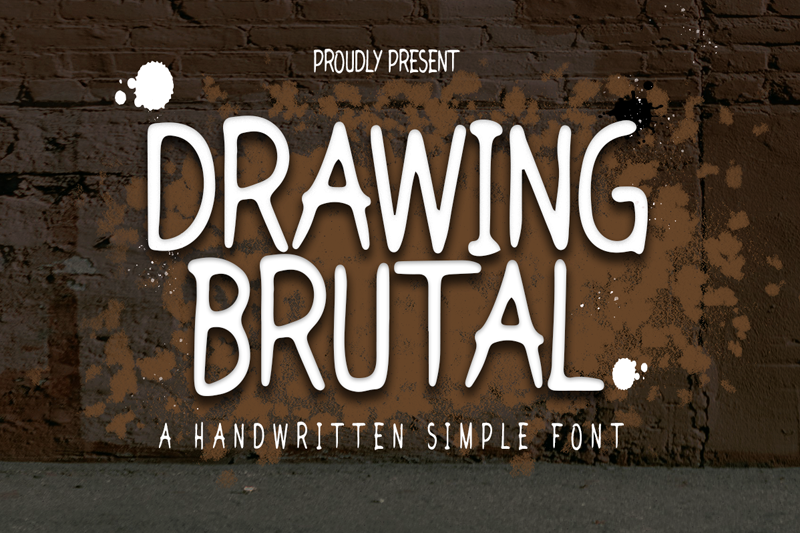 Drawing Brutal illustration