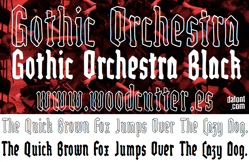 Gothic Orchestra illustration