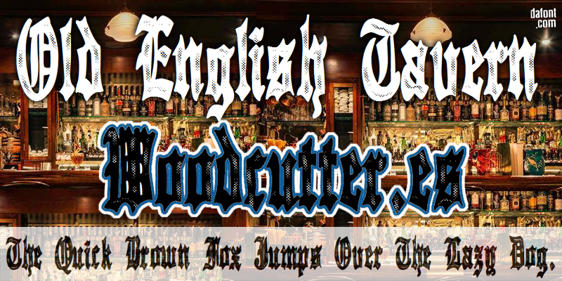 Old English Tavern illustration